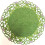 Doilie (large) in a Balmoral Thistle Design (Green) 1