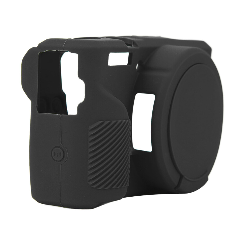 Digital Camera Skin Cover Soft Protector Silicone Anti Fingerprint Skin Friendly Digital Camera Accessory Compatible With G7x3 Black 3474572425931