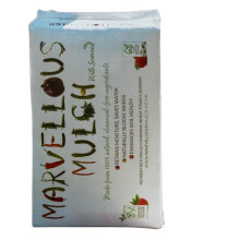 Bed-Down Marvellous Mulch, straw mulch for your garden, 15kg bale spread up to 8x, where ever you grow mulch goes, with natural seaweed, happy