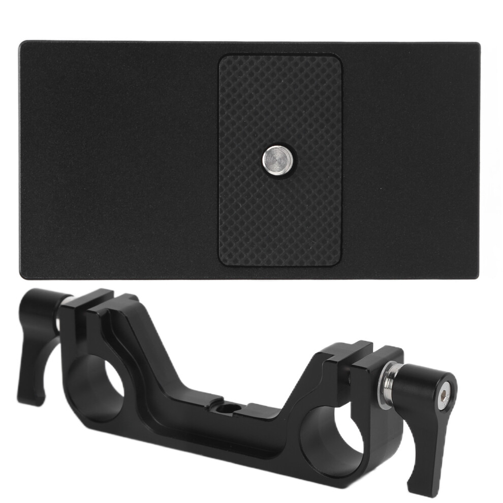 Camera Battery Adapter Plate 15Mm Rail Pipe Clamp Compatible With Sony Np F970 Series Batteries 3089465305858