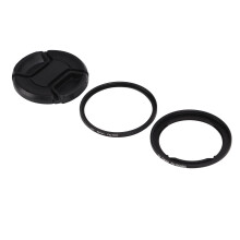 58-mm-Filteradapterring mit UV-Schutz, robuste Objektivabdeckung, Filterring kompatibel mit G1X
