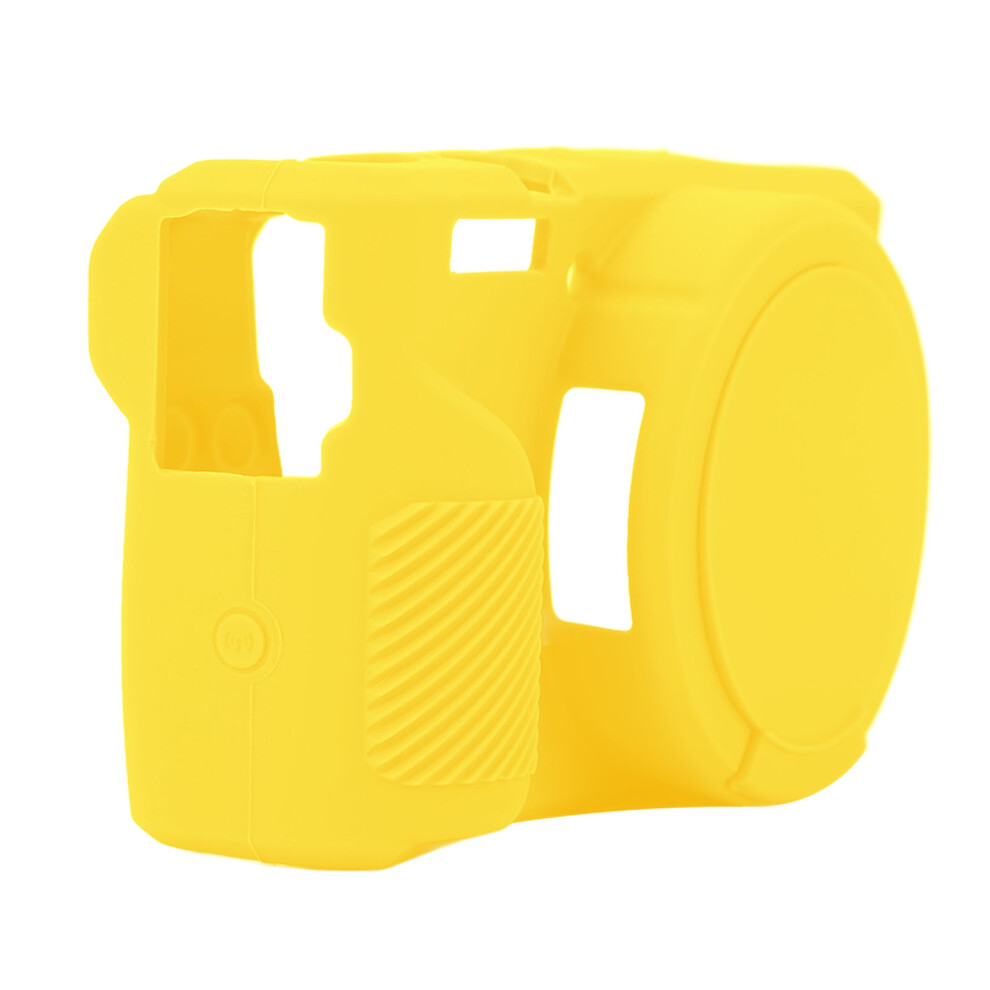Digital Camera Skin Cover Soft Protector Silicone Anti Fingerprint Skin Friendly Digital Camera Accessory Compatible With G7x3 Yellow 3363056429933