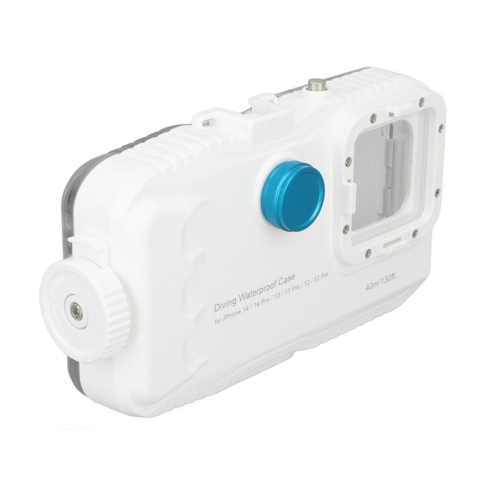 40M/130Ft Waterproof Diving Case Underwater Diving Phone Case Compatible With Iphone 14 14Pro 13 13Pro 12 12Pro 3544338572213