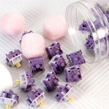 45PCS Hyacinth V1 5 Pin Linear Switches Hot-Swap HIFI Sound for DIY Mechanical Keyboard