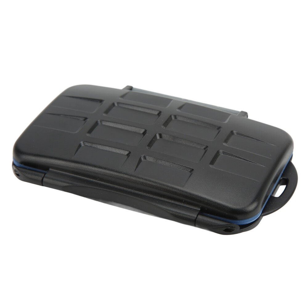 Memory Card Holder Storage Abs Thermoplastic Rubber Waterproof Case Protector Compatible With Cf Cards 3683646008165