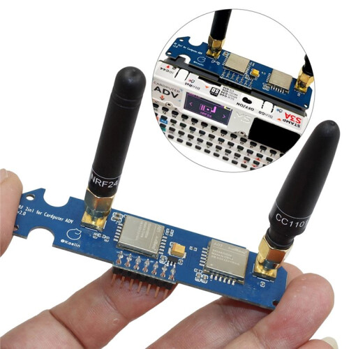For M5Stack Cardputer ADV Cc1101 Nrf24 RF 2.0 2-in-1 Module Bruce Adapter (Automatic /Off) Upgrade 1