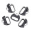 5Pieces Replacement Alloy Split Ring Triangle Rings Hook Compatible With Camera Shoulder Strap 3