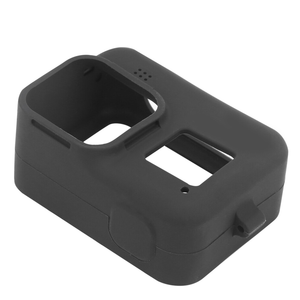 Telesin Silicone Protection Cover Accessory Kit Fit Compatible With Gopro Hero8 Sports Camera Black 3304415366056
