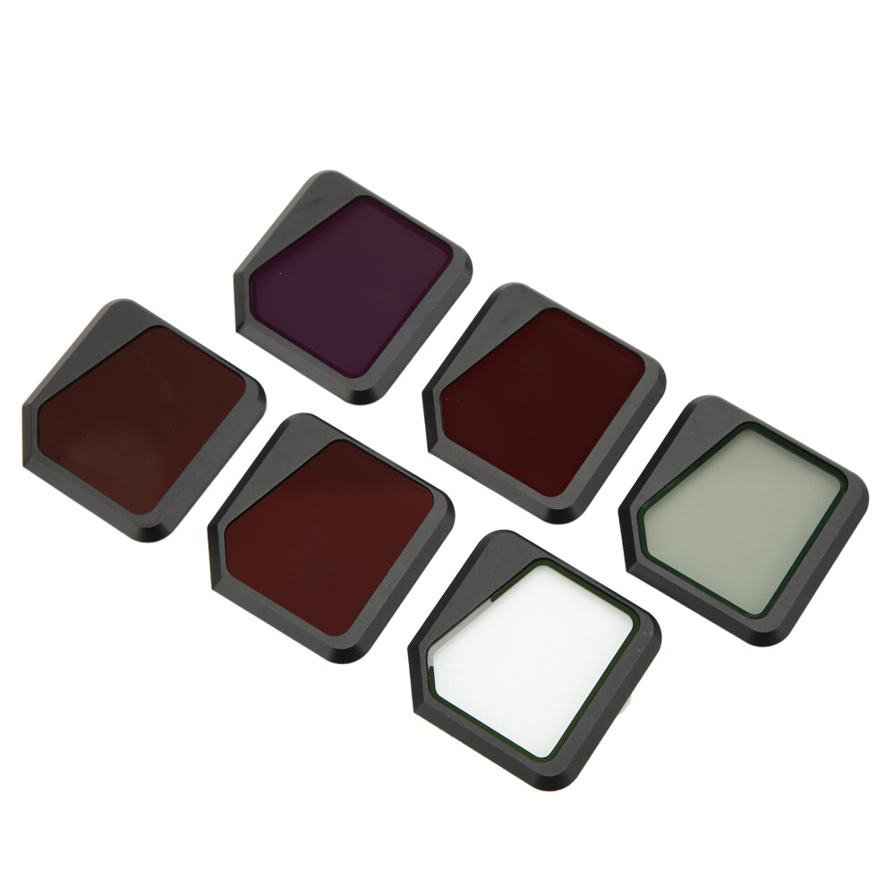 Junestar 6 In 1 Action Camera Lens Filter Kit Mrcuv Cpl Nd8 Nd16 Nd32 Nd64 Compatible With Dji Mavic 3 Camera 3297483010597