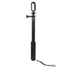 Custodia protettiva per fotocamera sportiva, selfie stick con clip per telefono, compatibile con la fotocamera Insta360 Go2 Thumb.