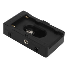 NP F-batterijadapterplaat met DC12V/DC8V-uitgang, 18W USB-compatibel met Sony NP F970, F750 en F550-batterijen