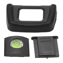 Protector ocular de goma para visor DK-24, tapa para zapata fría, compatible con la cámara Nikon D5000.