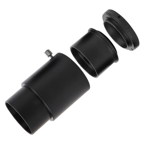 Tubo de extensão para ocular de 2 polegadas (60 mm) para telescópio astronômico, compatível com conjunto de anéis adaptadores T2-PK. 2