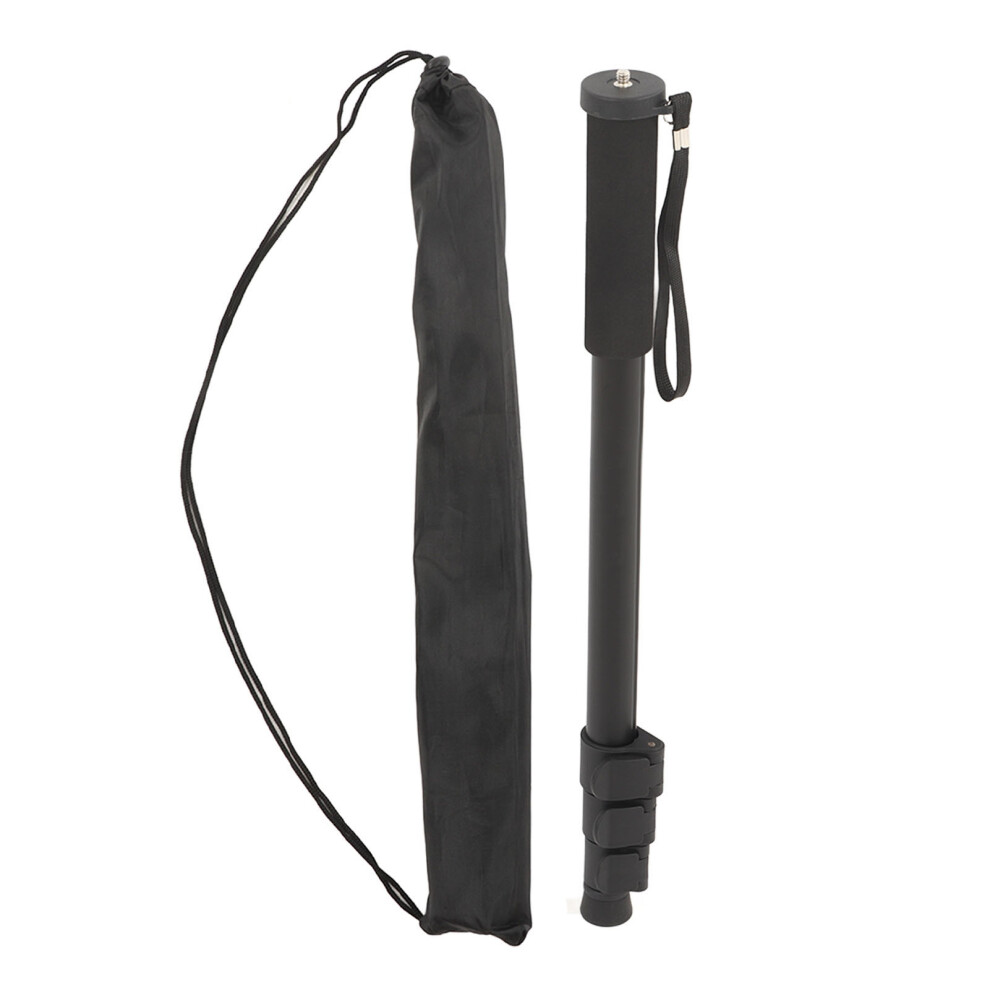 Slr Camera Monopod Aluminum Alloy 4 Section Telescopic Extension Rod Compatible With Microphone Photography 3855585495621