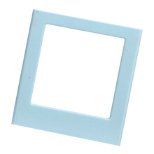 Magnetisch fotolijstje met dubbelzijdige magneet, magnetische fotolijst voor op de koelkast, compatibel met Fujifilm Instax Square Blue