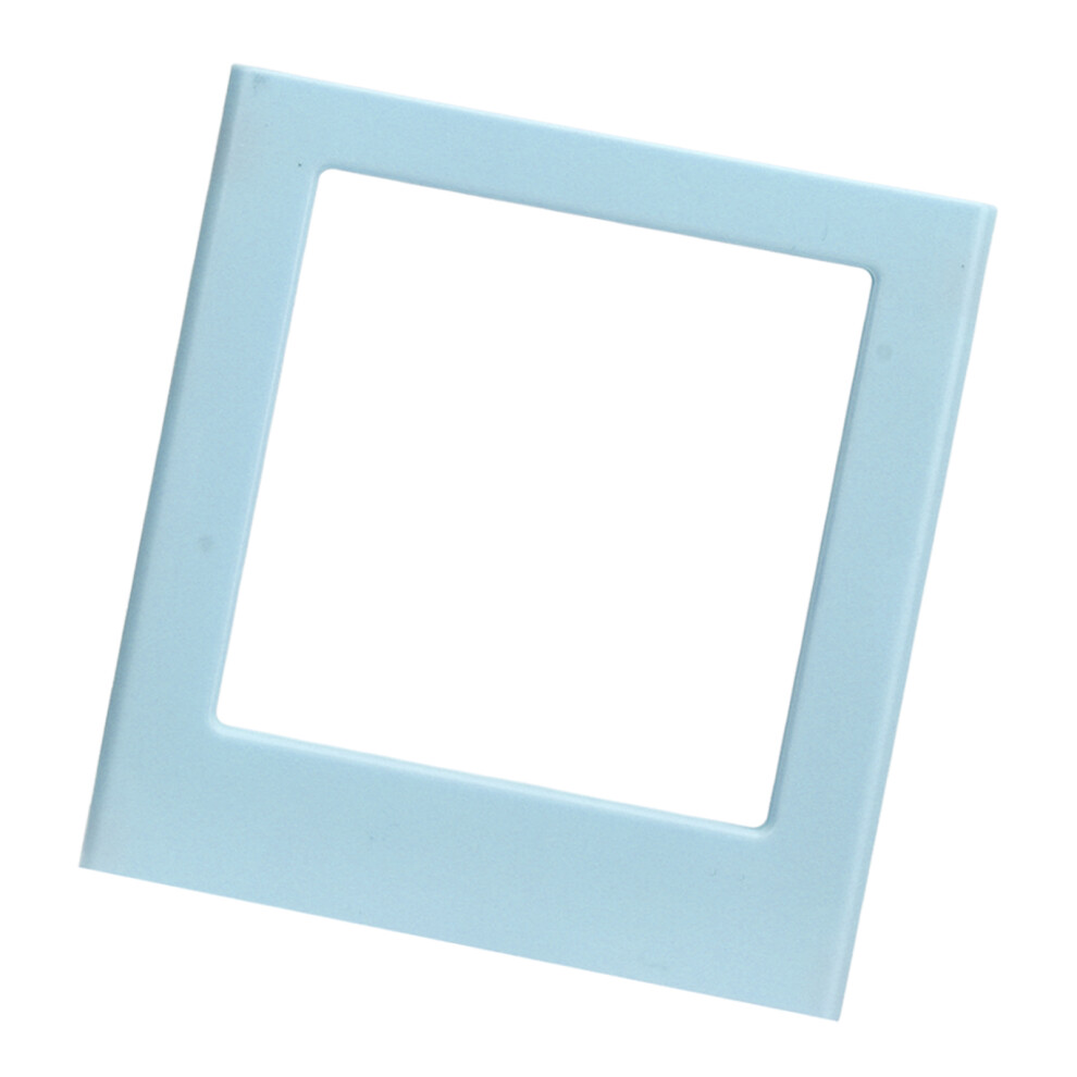 Magnetic Pocket Picture Frame Double Sided Magnet Photo Frame Magnetic Fridge Frames Compatible With Fujifilm Instax Square Blue 3707278247133