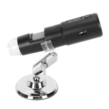 USB Portable Microscope 50X-1000X Magnification 640x480P Resolution 360 Degree Rotatable WiFi Magnifier for Scalp Electronic Circuit Board