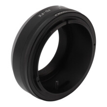 Adapterring voor cameralens van aluminium, compatibel met FD-lenzen en FX PRO1, X E1 en X M1 systeemcamera's.