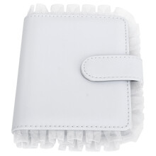 Mini Film Photo Album Book 64 Pockets Universal Compatible With Polaroid Mini12 11 9 8 Instant Camera 3in Picture Name Card Holder White