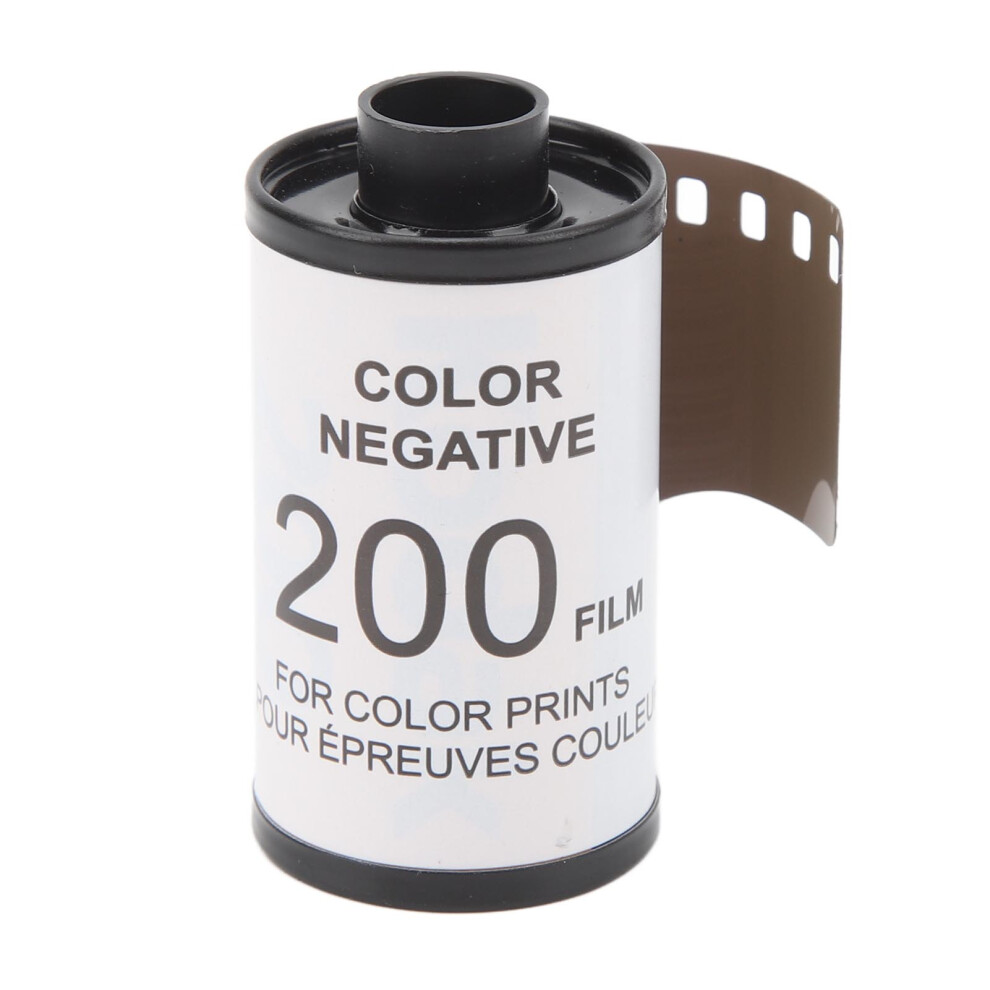 8 Sheets 35Mm Camera Color Negative Film Vintage Iso200 35Mm Camera Color Film Roll Compatible With 135 Cameras 3568615020013