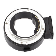 EFRF-lensadapter met trillingsdemping, compatibel met Canon EFEF S-lenzen en automatische scherpstelling.