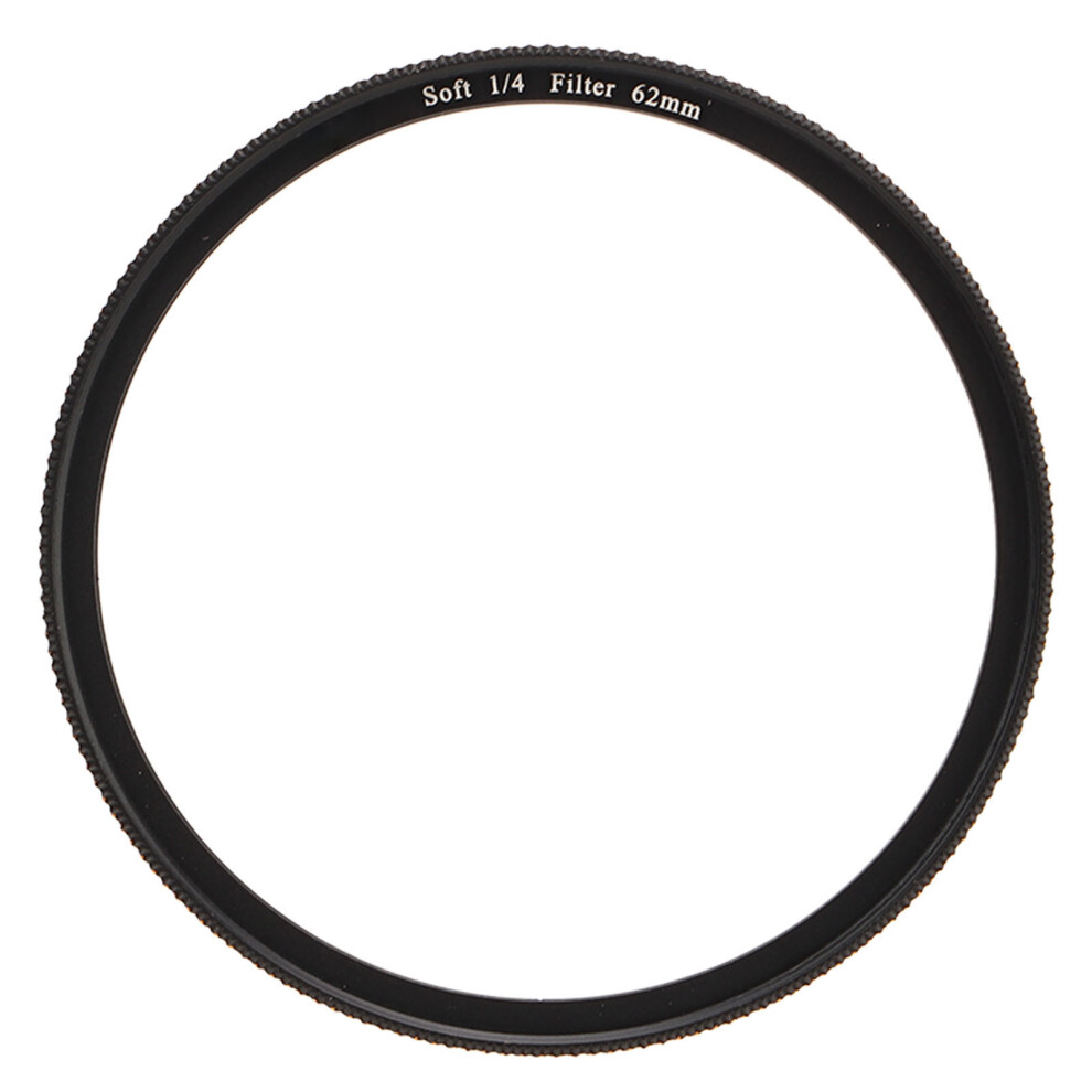 Soft Diffusion 1/4 Filter Mist Dreamy Cinematic Effect Filter Matte Frosted Optical Glass Filter Compatible With Dslr Camera Micro Lens 62Mm 3761389495883