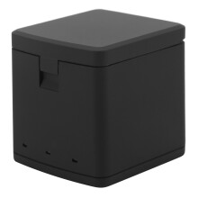 Oplaadbare camerabatterijhouder, draagbare opbergbox met 3 compartimenten, compatibel met Go Hero 9 en 10 accessoires.