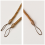 Set mit 2 Gardinenhaltern, gewebte Vorhanghalter Brown 4