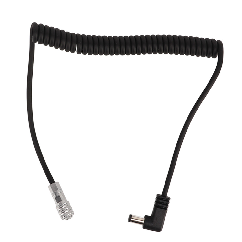 2Pin Spring Power Cable Plastic Dc Camera Spring Power Supply Cord Replacement Accessory Compatible With Bmpcc 4K 6K Gold 3837160291668