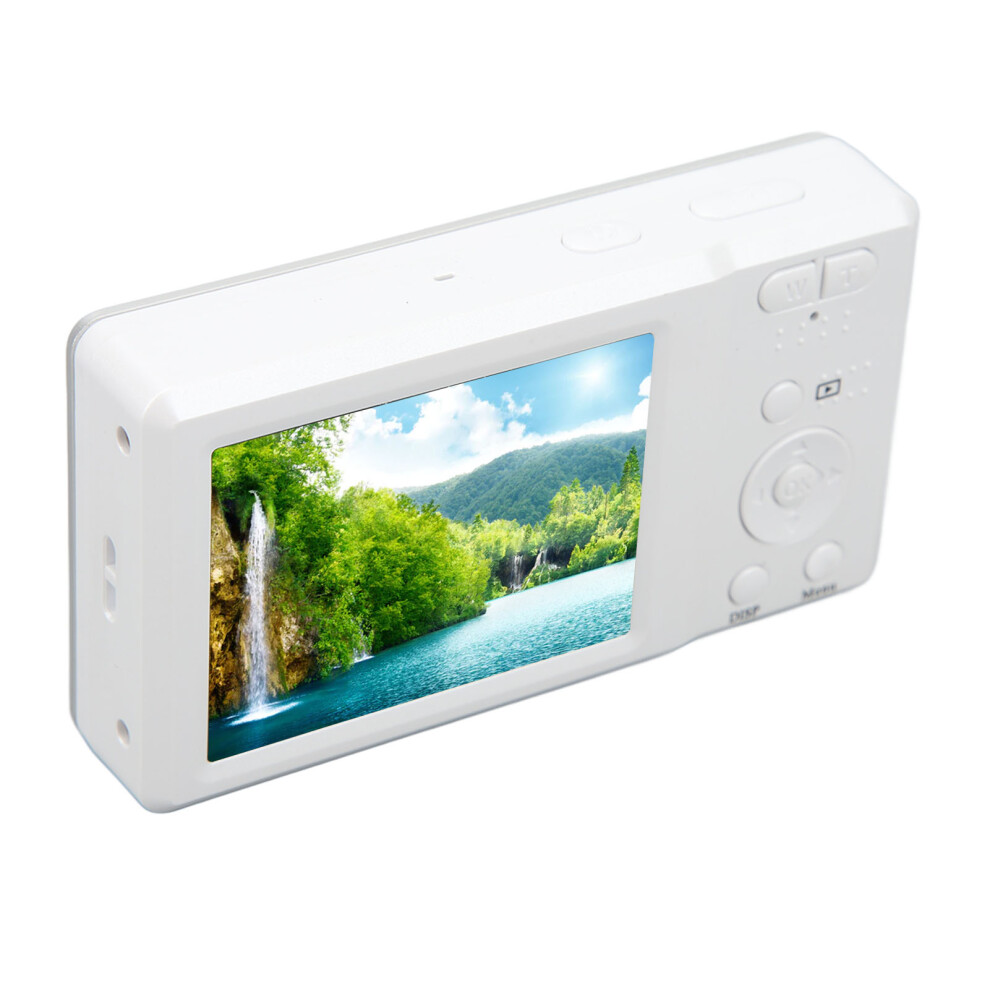 56Mp 4K Digital Camera 2.7Inch 20X Digital Zoom Autofocus Small Camera With Built In Flash Silver 3630850733505
