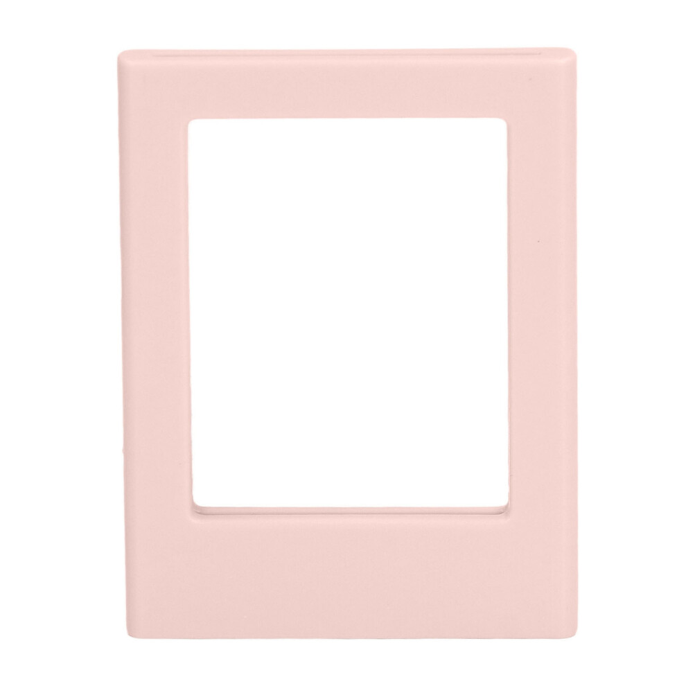 3In Magnetic Picture Frames Diy Powerful Magnet Splicable Small Magnet Photo Frame Compatible With Instant Camera Mini Photos Pink 3870655780186