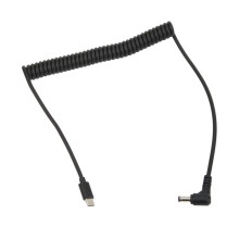 Oplaadkabel voor camera-apparatuur, PD-lijn type C naar DC 5,5x2,5 mm, compatibel met 12V-camera-apparatuur.