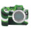 Capa protetora de silicone macia e resistente a impactos para tela de câmera, compatível com Canon EOS R (camuflagem). 4