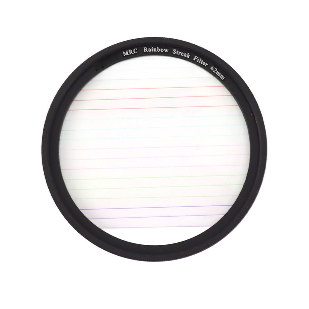 Colorful Streak Star Filter Micro Slr Camera Dot To Line Filters Special Effects Camera Filters Compatible With Night Scenes 62Mm Light 3153405755130
