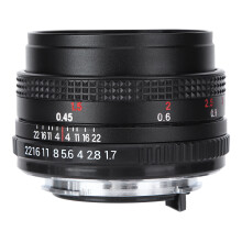 50-mm-F1.7-PK-Bajonett-Standard-Vollformat-Porträtobjektiv mit manuellem Fokus, kompatibel mit Pentax-SLR-Kameras
