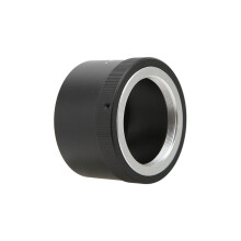 T2-NEX telelensadapterring, compatibel met T2-vattinglenzen en Sony E-vattingcamera's.
