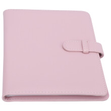 3in 128 Pockets PU Universal Digital Photo Album Business Card Holder Compatible With Polaroid MiniPink