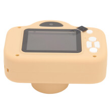 Kindercamera HD 2 inch IPS-scherm 20MP foto 1080P videocamera speelgoedcamera compatibel met speelgoedfotografie geel