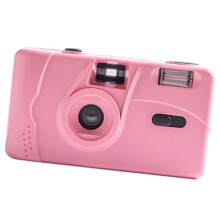 M35 filmcamera, herbruikbaar, draagbaar, stijlvol en duurzaam. Een geweldig cadeau, ook leuk voor vrienden. Roze.