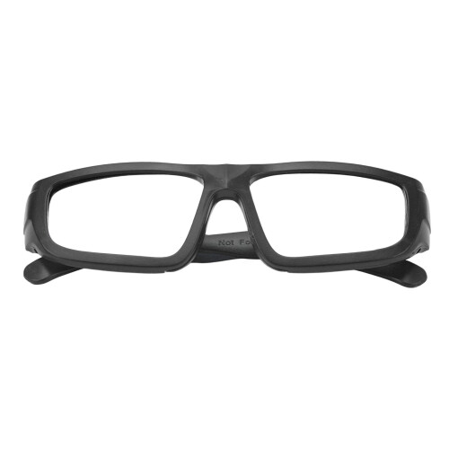 Solar Eclipse Glasses Plastic Frame Safe Viewing Scratch Resistant Solar Eclipse Eyeglasses Compatible With Sunspot Observation Black 1