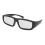 Solar Eclipse Glasses Plastic Frame Safe Viewing Scratch Resistant Solar Eclipse Eyeglasses Compatible With Sunspot Observation Black 3