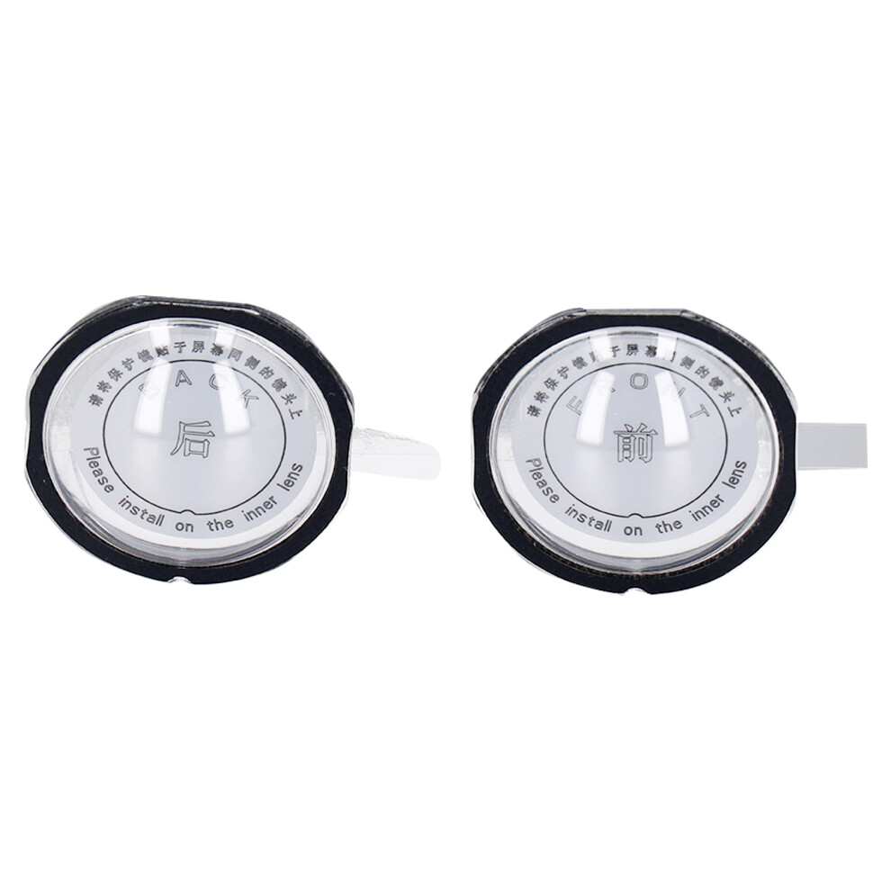 2Pieces Dual Lens Guards Compatible With Insta360 One X3 Pc Action Camera Lens Protective Cover Compatible With Panoramic Sports Camera Accessories 3092100787414