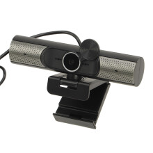 PC Webcam with Microphone 2K 30 Frame Auto Focus FHD USB Computer Web Camera with Lens Cover Compatible With Video Conference Studying Live Streaming