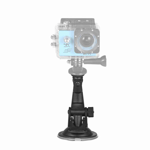 Action Camera Accessories Car Suction Cup Mount + Tripod Adapter Compatible With   7/6/5/4  /YI 1