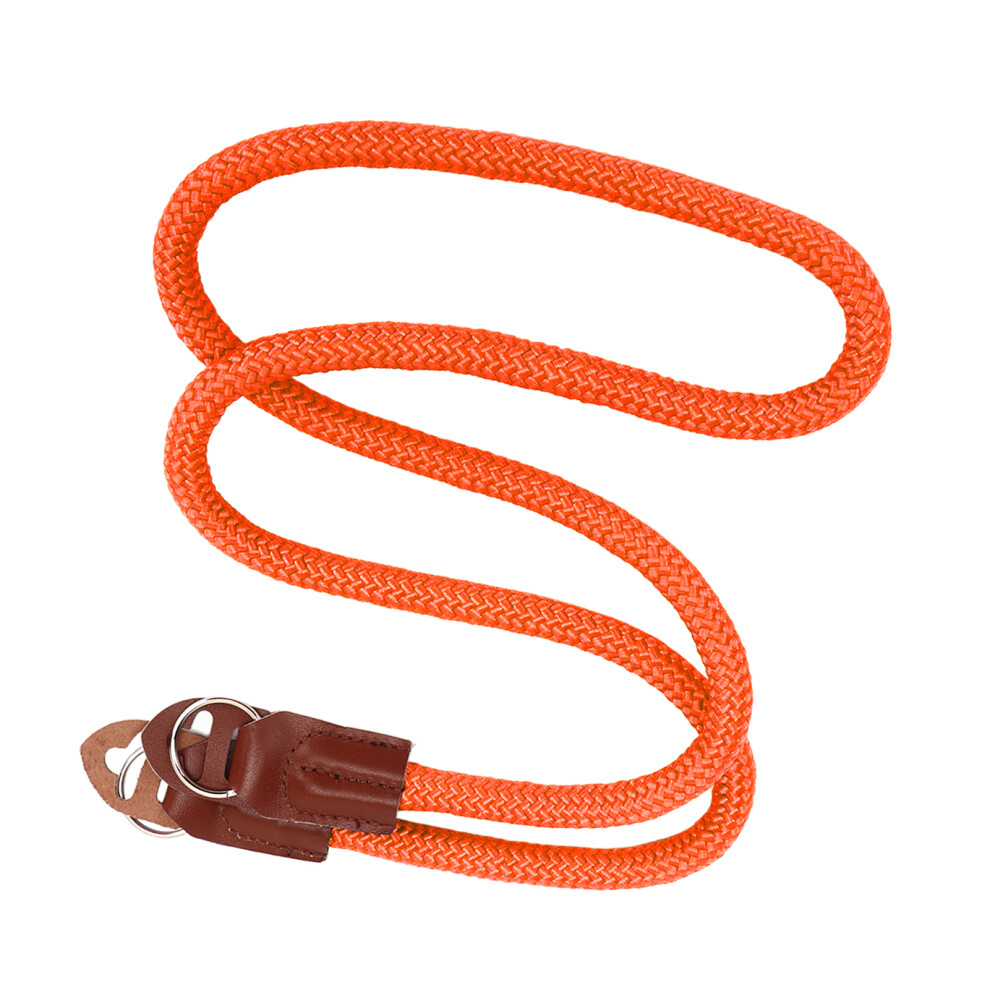 Camera Neck Shoulder Strap Portable Cowhide Nylon Soft Shoulder Belt Compatible With Digital Slr Camera Orange 3071212862912