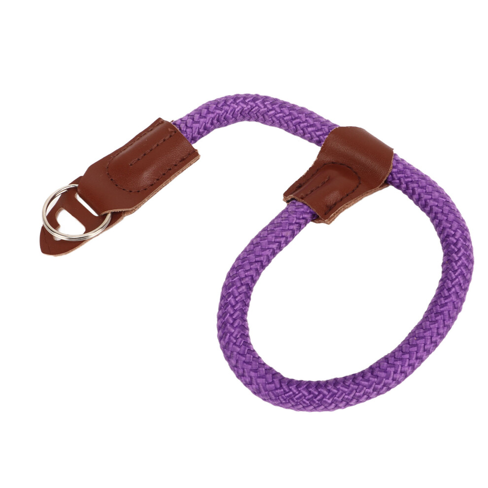 Camera Wrist Strap Round Rope Quick Release Camera Hand Strap Compatible With Dslr Slr Mirrorless Purple 3446030192846