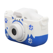 Kindercamera HD 40MP foto's 1080P video 2 inch IPS-scherm Oogbescherming Digitale camera voor kinderen Verjaardagscadeau USB-opladen Blauw