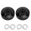 2Pcs Monkey2009-2017 Nuts M6x1.0 22mm Black 2