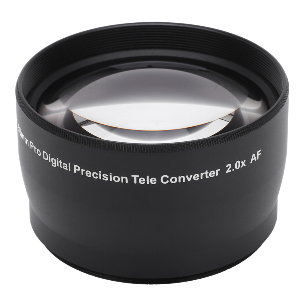58Mm 2X Magnification Telephoto Lens Teleconverter Lens Compatible With 58Mm Diameter Camera Lens 3670507151535