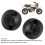 2Pcs Monkey2009-2017 Nuts M6x1.0 22mm Black 4